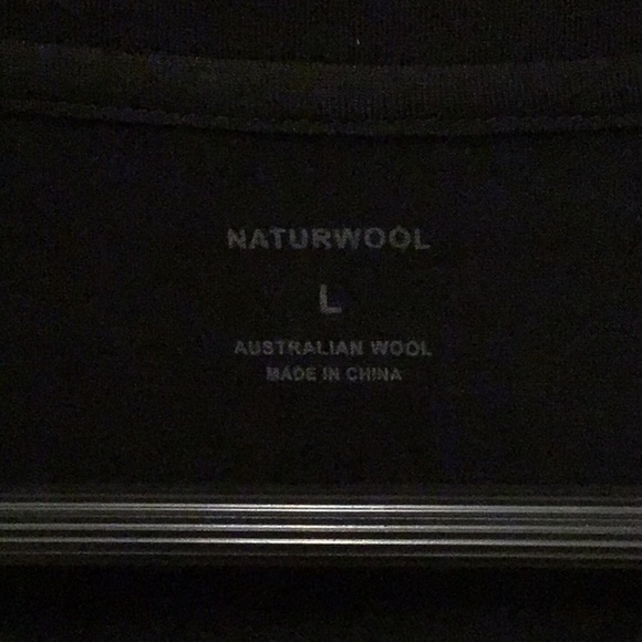 Eizniz Naturwool 100% Merino Wool California Graphic Tee Women's Large - Picture 6 of 8